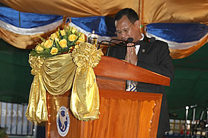 Mr. HEANG Hay, Vice President and Manager of ACLEDA Bank