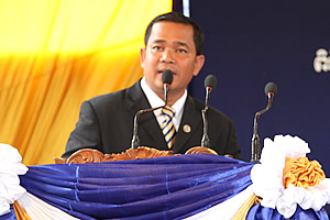 Mr. NHIM Kosal, Vice President and Manager of ACLEDA Bank's Rattanakiri Branch Mr. NHIM Kosal, Vice President and Manager of ACLEDA Bank's Rattanakiri Branch