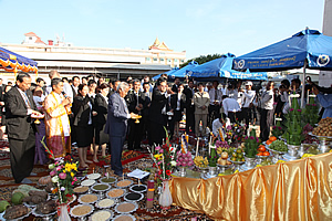 ពិធី​ក្រុងពាលី​បើក​ការដ្ឋាន​សាងសង់​អគារ​ការិយាល័យ​កណ្ដាល​ថ្មី​