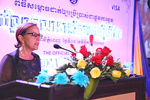 Ms. Lorijon Bacchi, Visa Country Manager, Vietnam, Cambodia and Laos